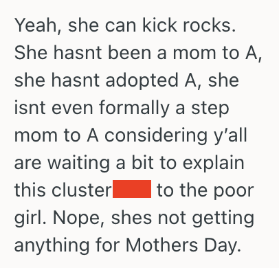 Screenshot 2025 06 23 at 7.08.47 PM Woman Planned A Big Mothers Day Dinner For The Moms In Their Family, But Her Sister In Law Feels Excluded
